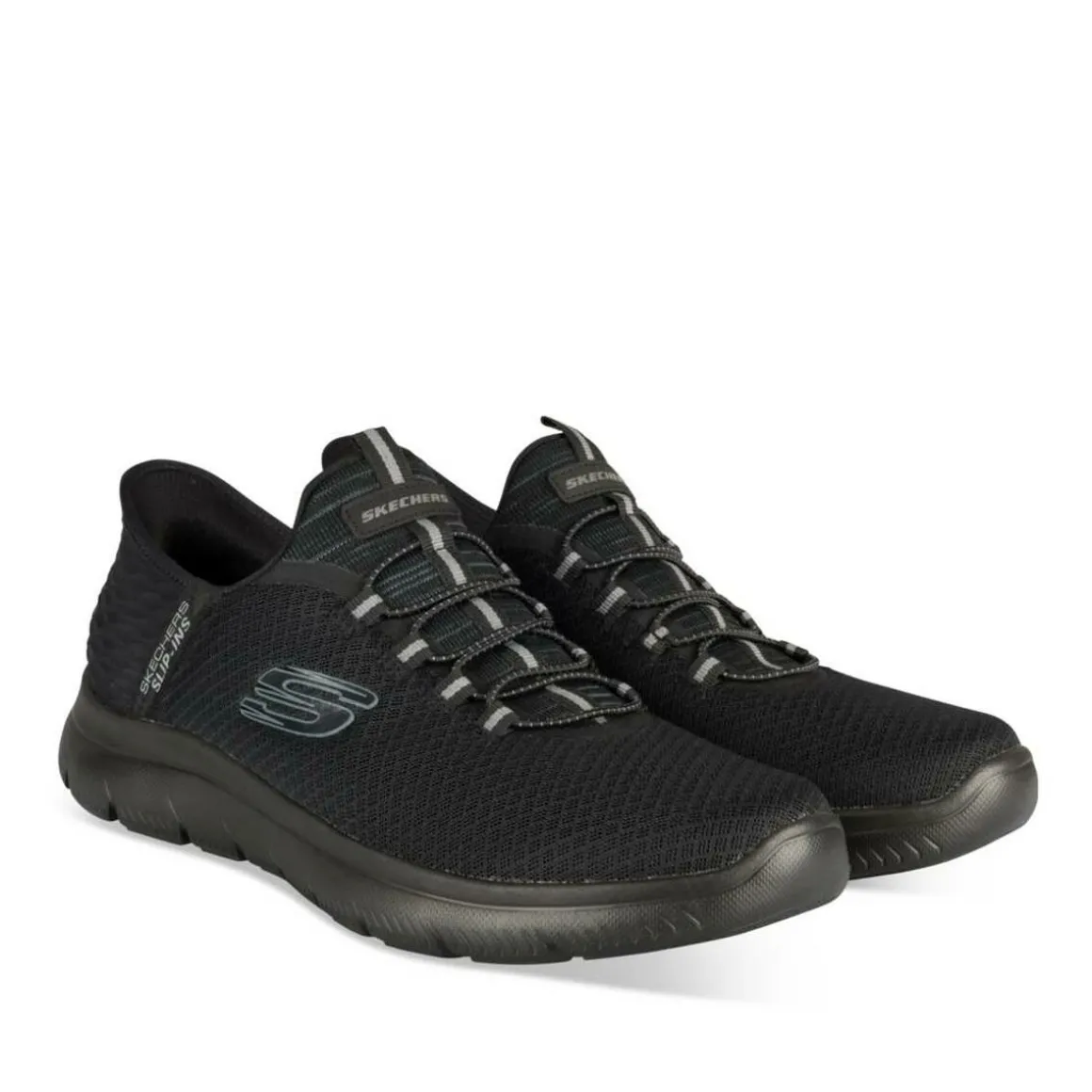 Sneakers ZWART SKECHERS Summits Hands Free Slip-Ins