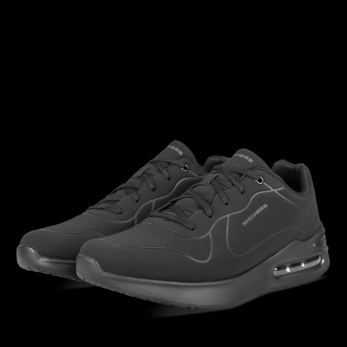 Sneakers ZWART SKECHERS SOLITAIR