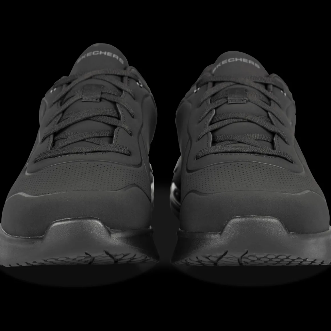 Sneakers ZWART SKECHERS SOLITAIR