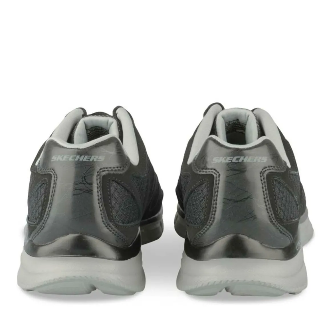 Sneakers ZWART SKECHERS Satisfaction Flash Point