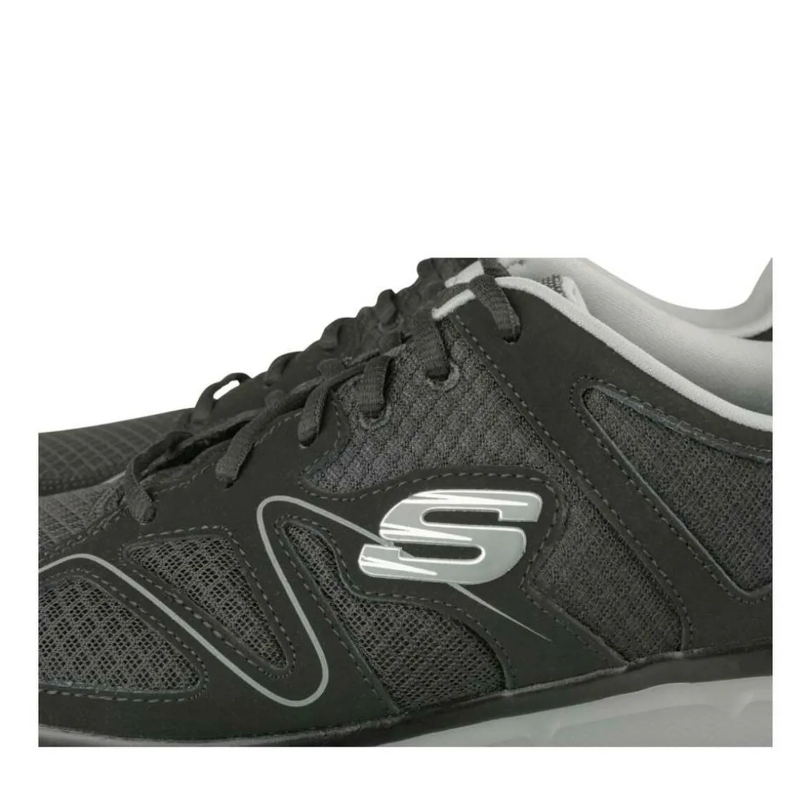 Sneakers ZWART SKECHERS Satisfaction Flash Point