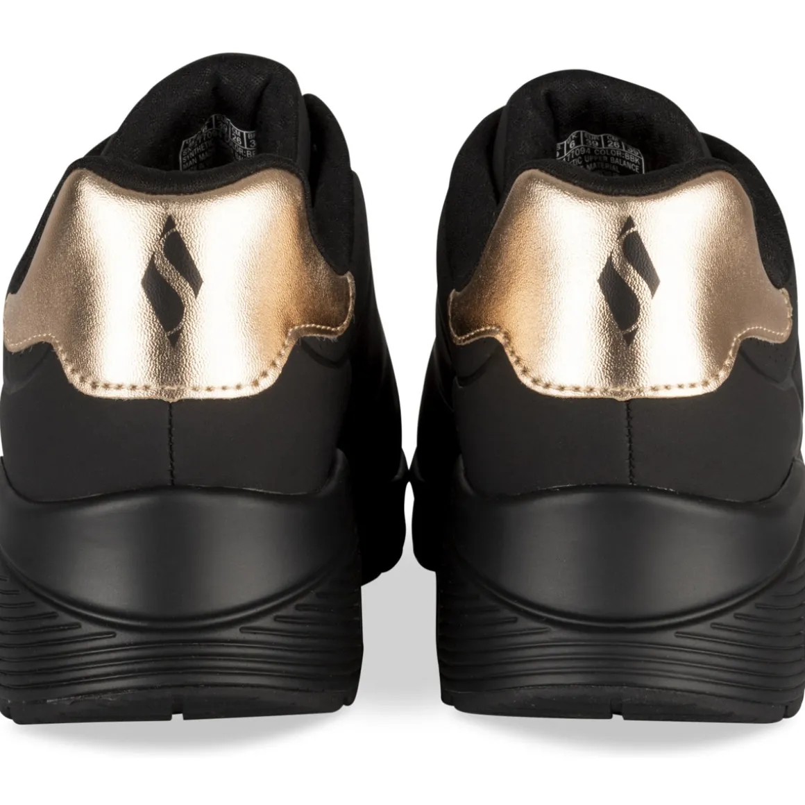 Sneakers ZWART SKECHERS UNO