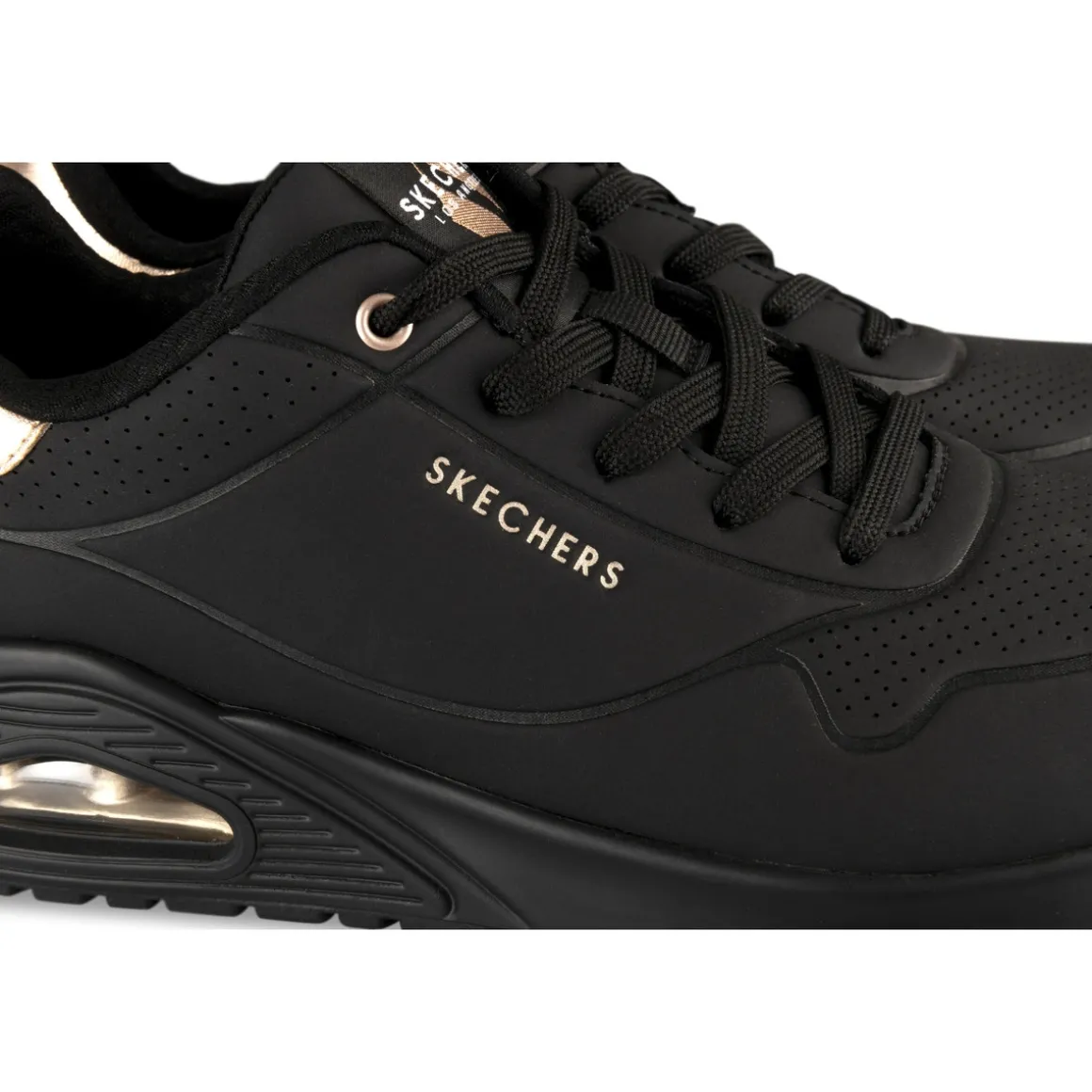 Sneakers ZWART SKECHERS UNO
