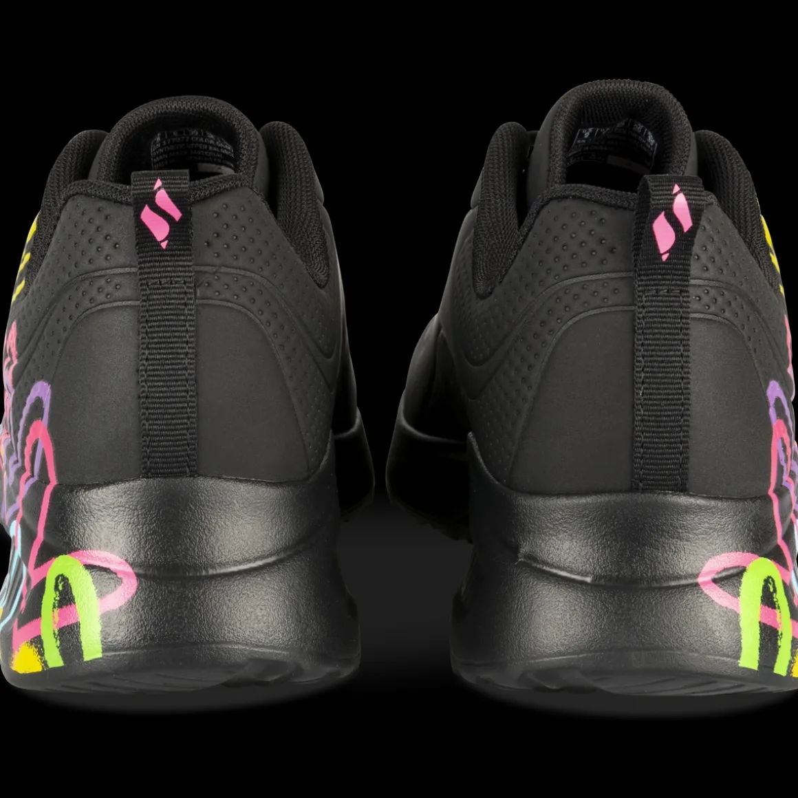 Sneakers ZWART SKECHERS UNO
