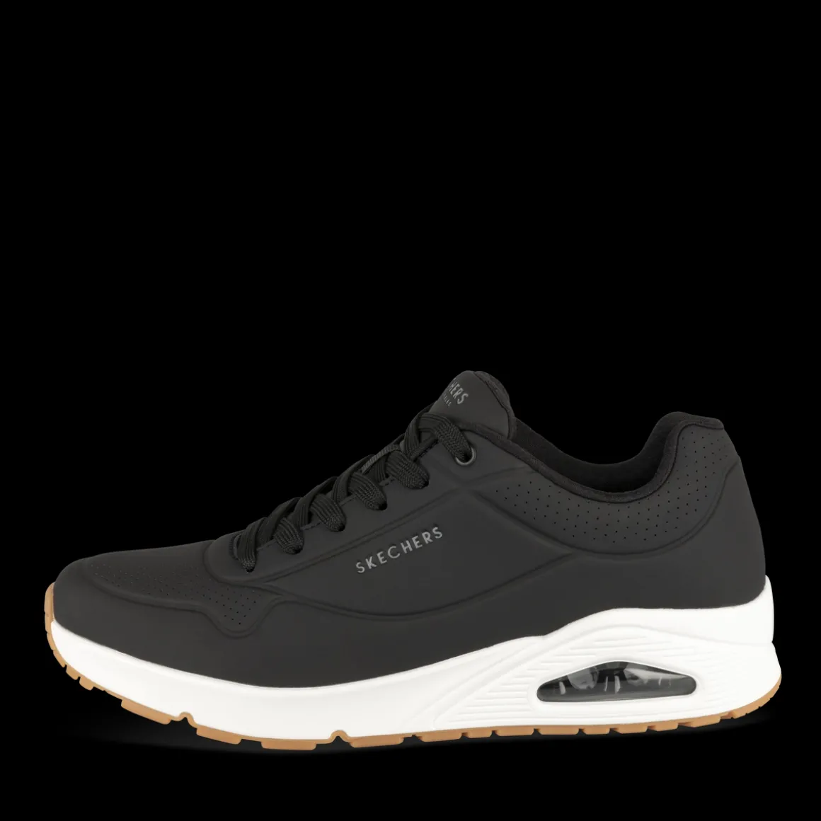 Sneakers ZWART SKECHERS UNO