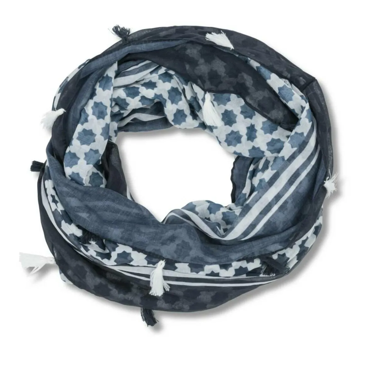 Snood NAVY MERRY SCOTT