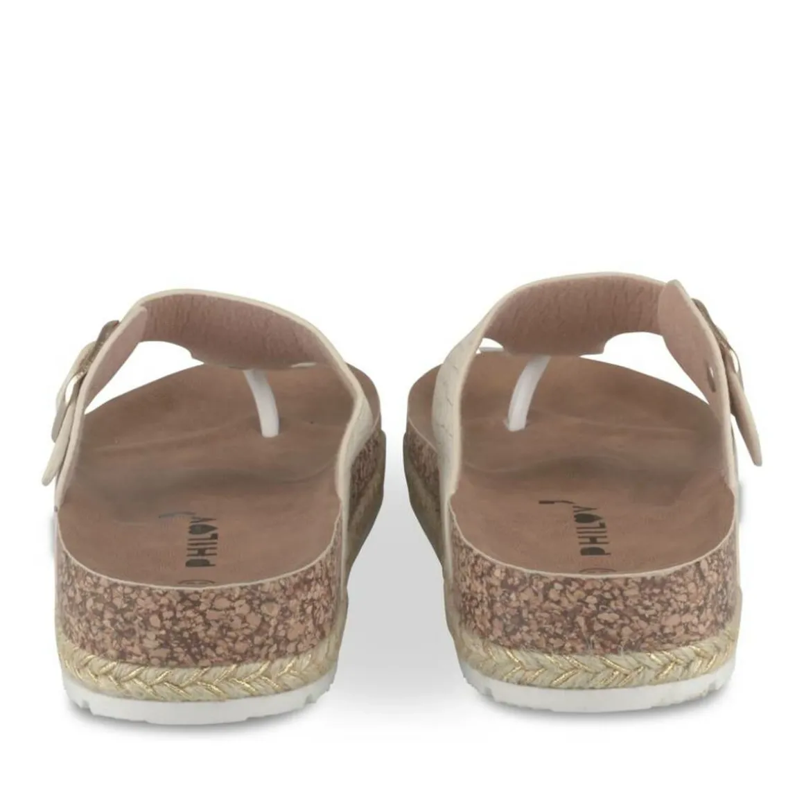 Teenslippers BEIGE PHILOV
