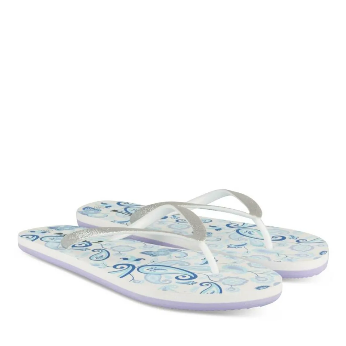 Teenslippers BLAUW