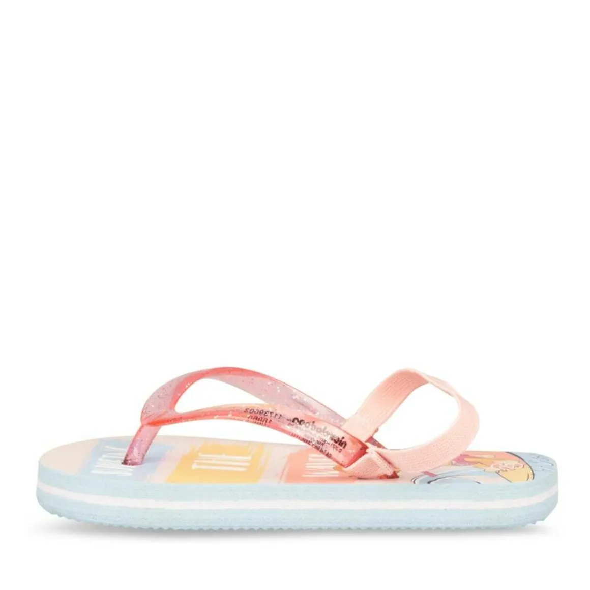 Teenslippers BLAUW