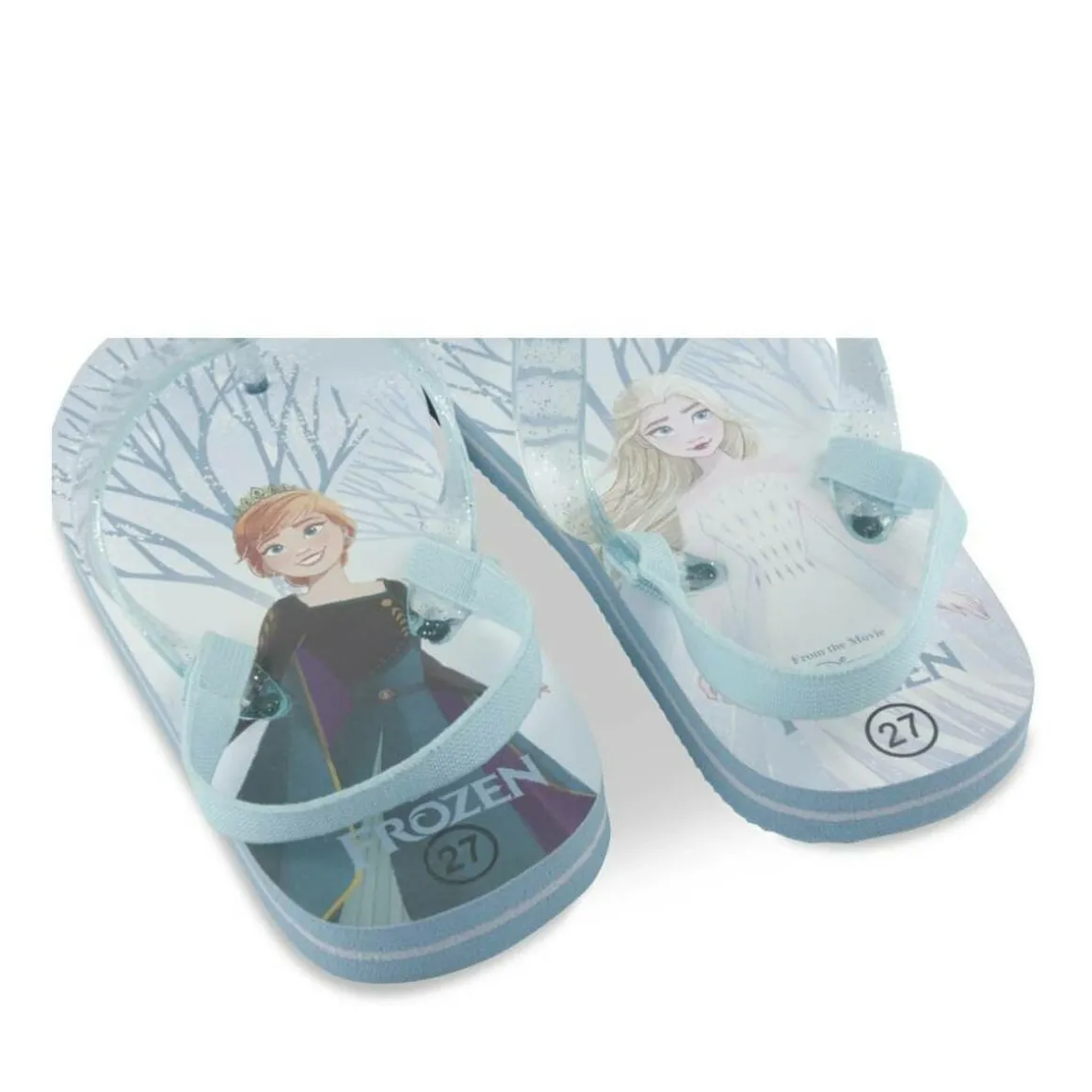 Teenslippers BLAUW