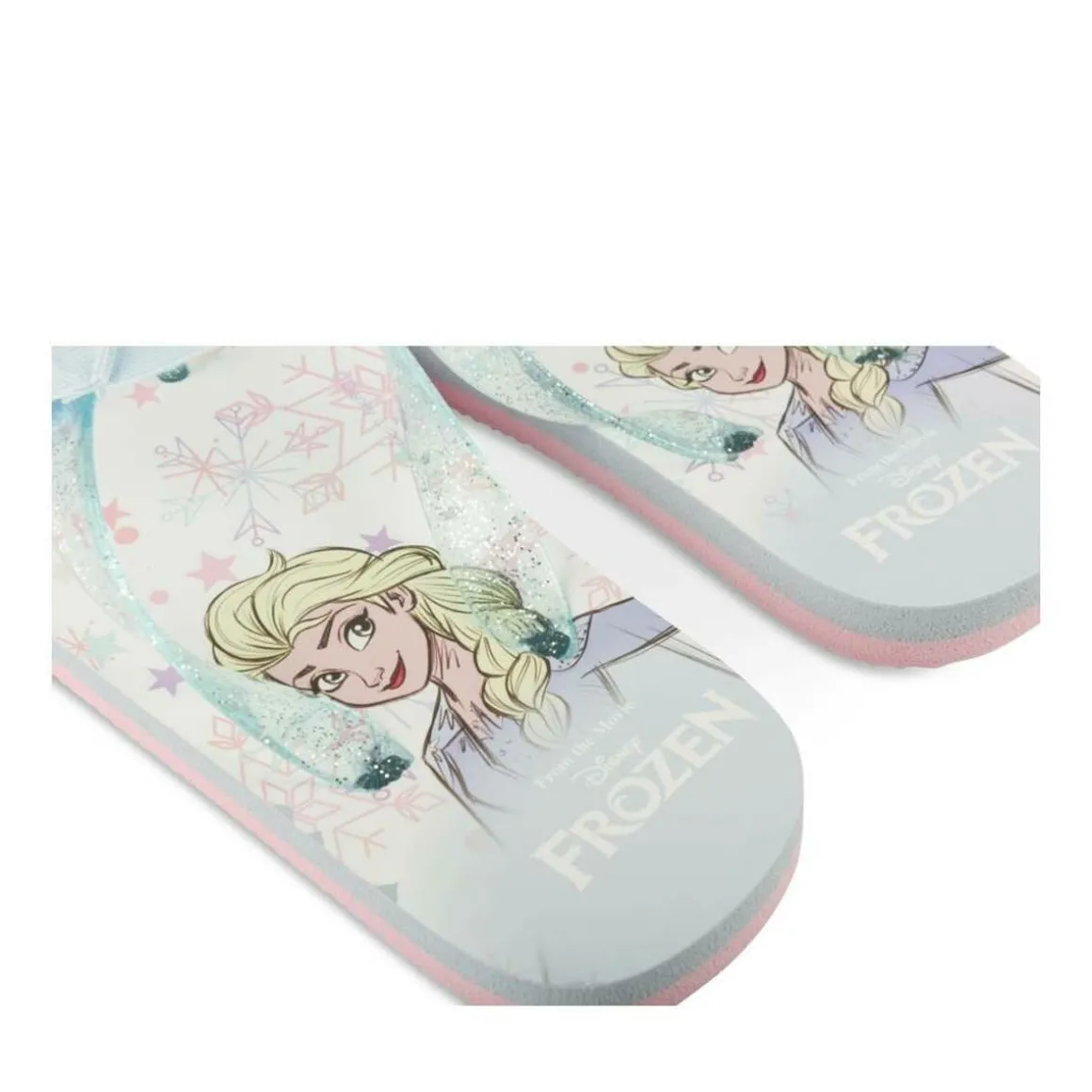 Teenslippers BLAUW