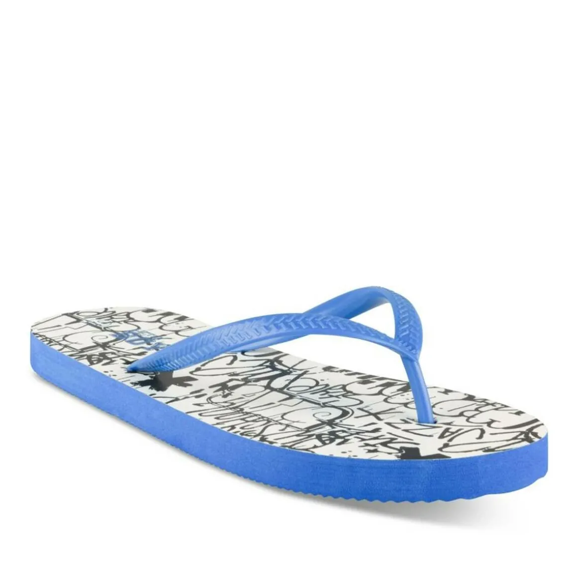 Teenslippers BLAUW