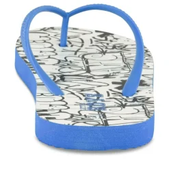Teenslippers BLAUW