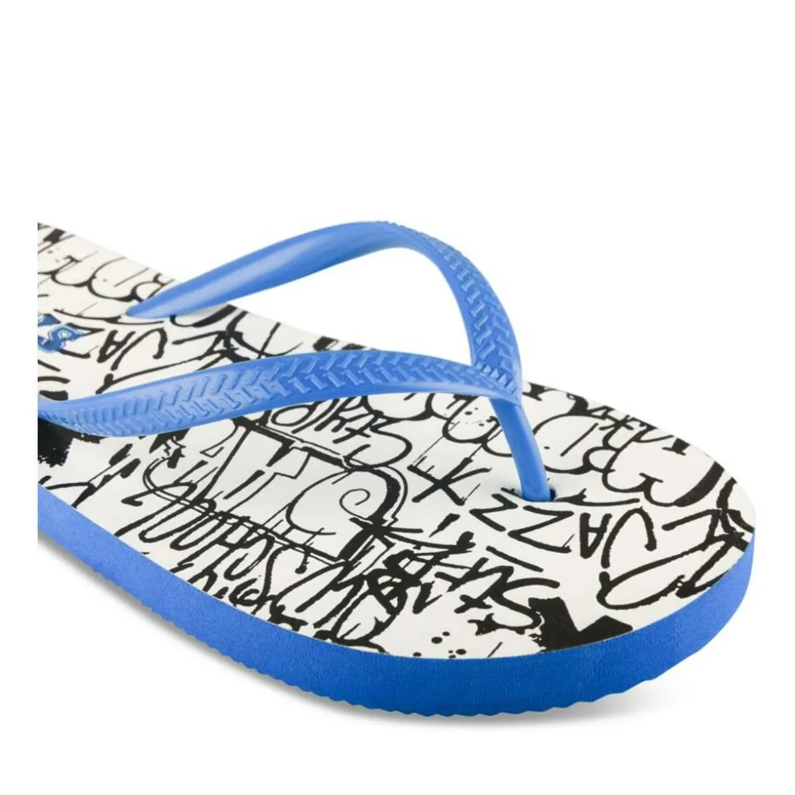 Teenslippers BLAUW