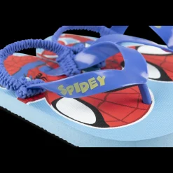 Teenslippers BLAUW