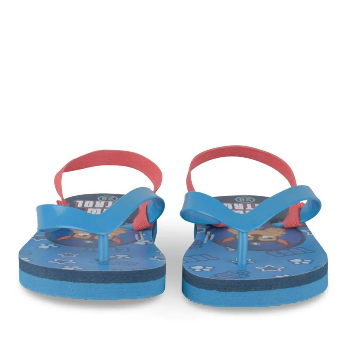Teenslippers BLAUW