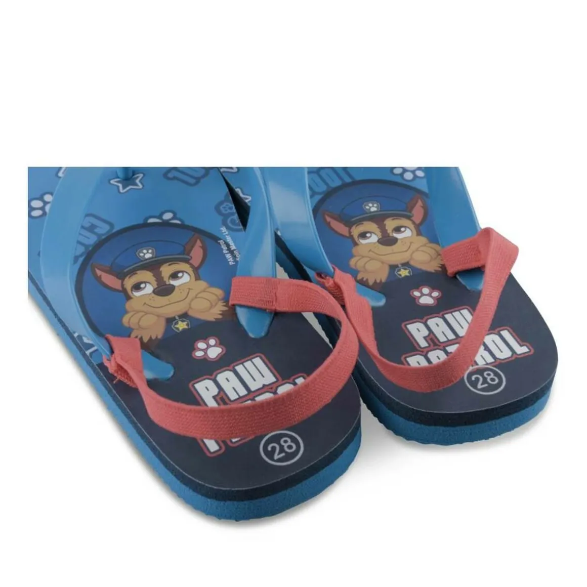 Teenslippers BLAUW