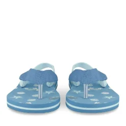 Teenslippers BLAUW