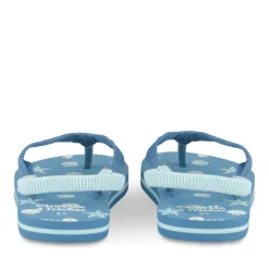 Teenslippers BLAUW