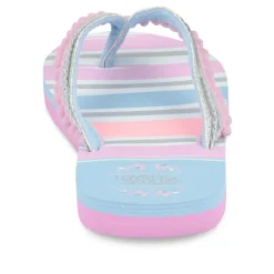 Teenslippers BLAUW LOVELY SKULL