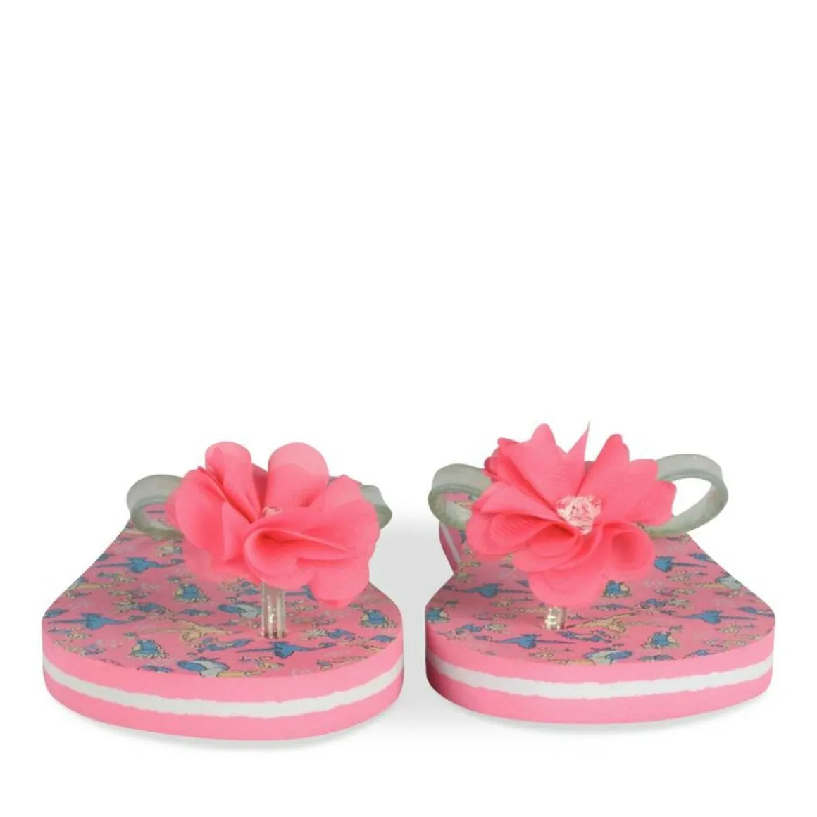 Teenslippers FUCHSIA