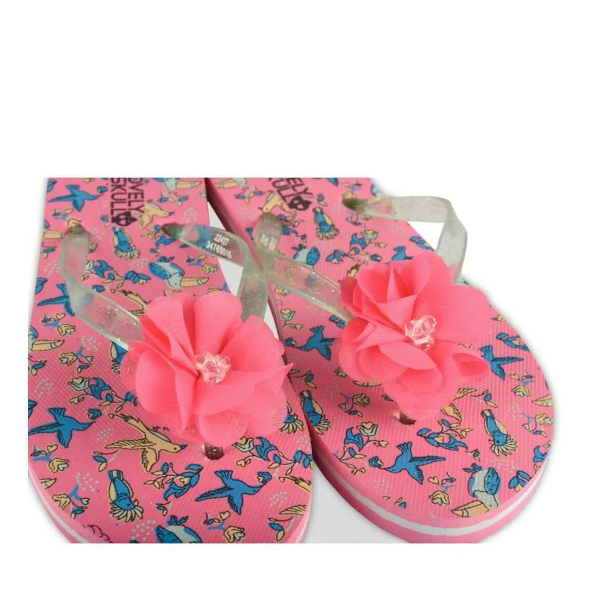 Teenslippers FUCHSIA