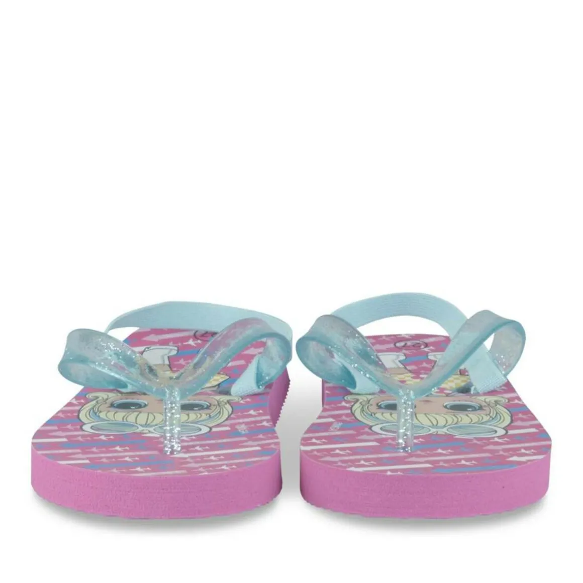 Teenslippers FUCHSIA