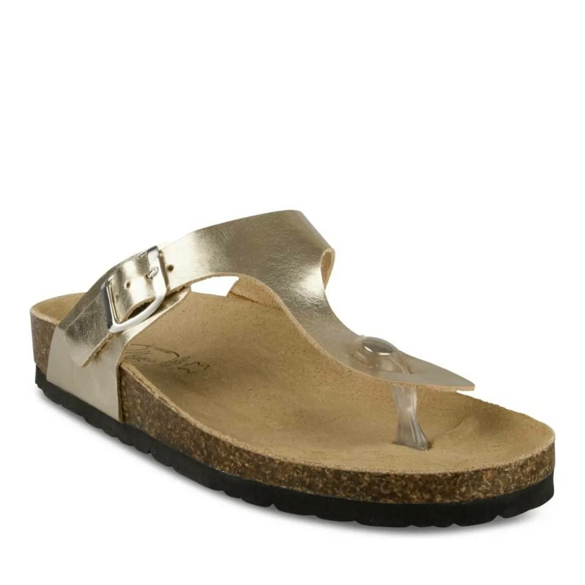 Teenslippers GOUD