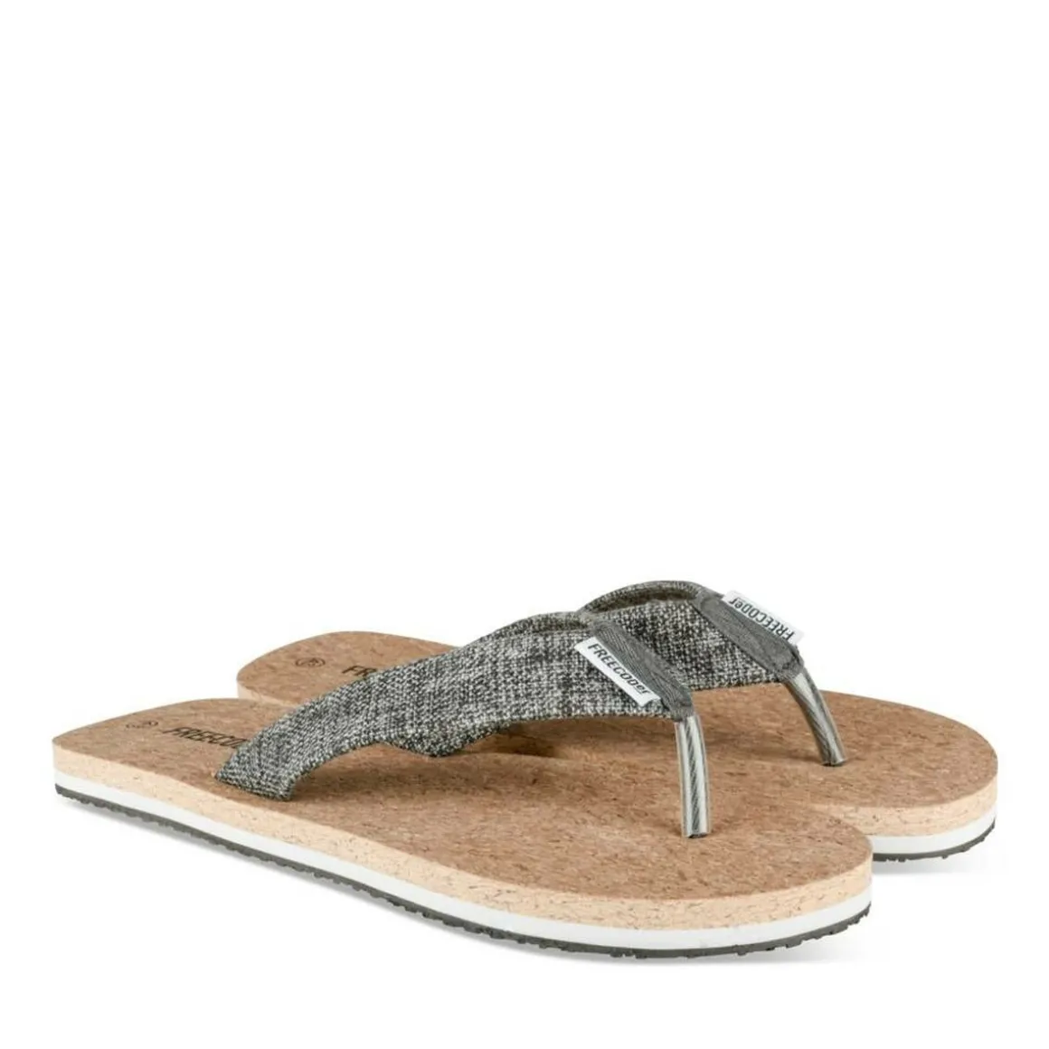 Teenslippers GRIJS