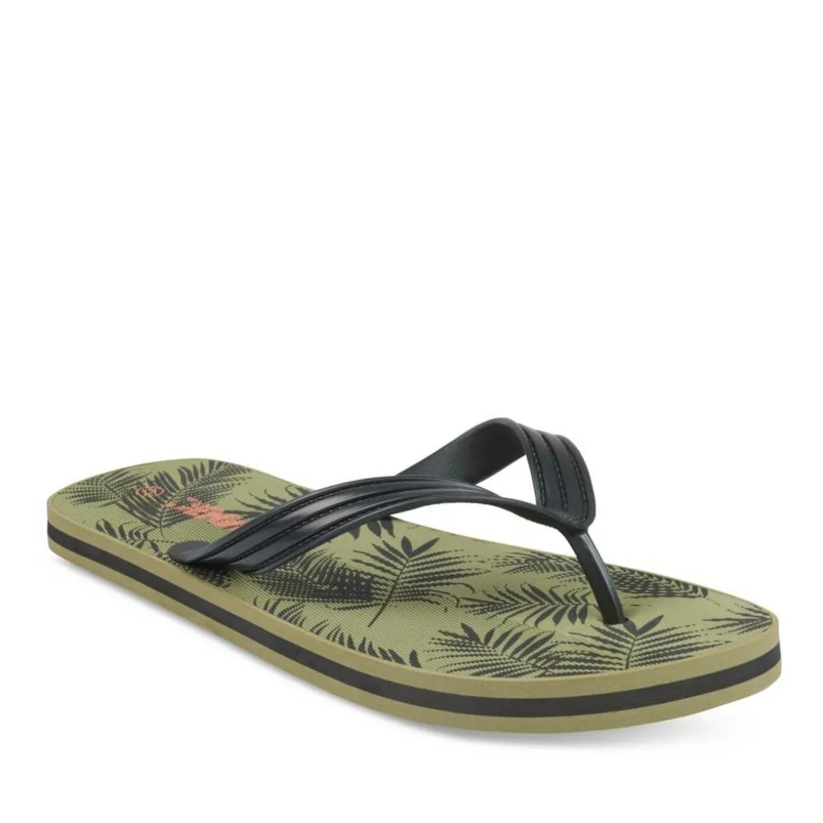 Teenslippers KAKI DENIM SIDE