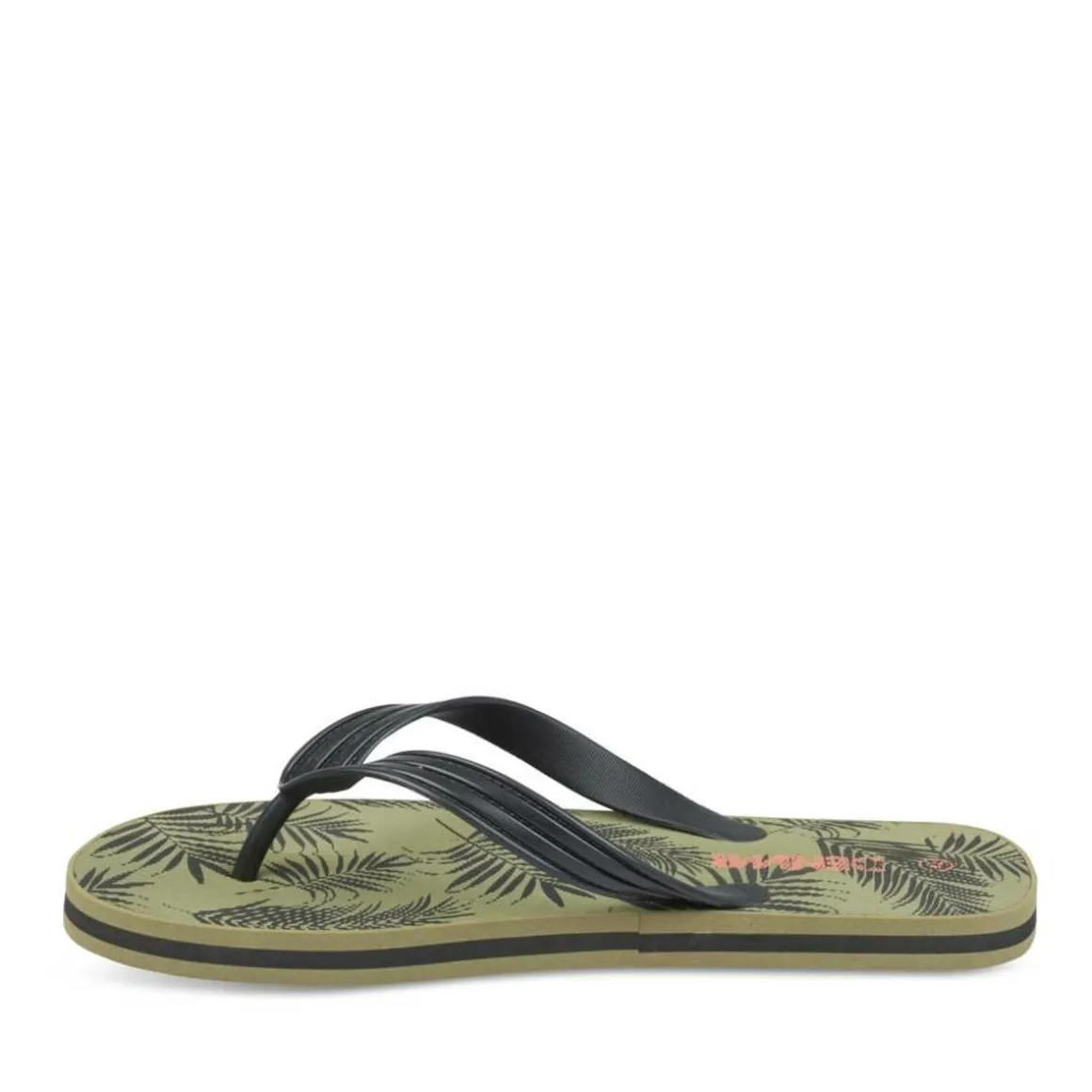 Teenslippers KAKI DENIM SIDE