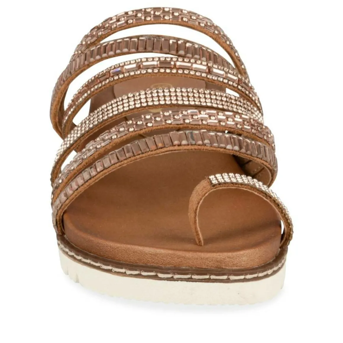 Teenslippers KASTANJEBRUIN PHILOV