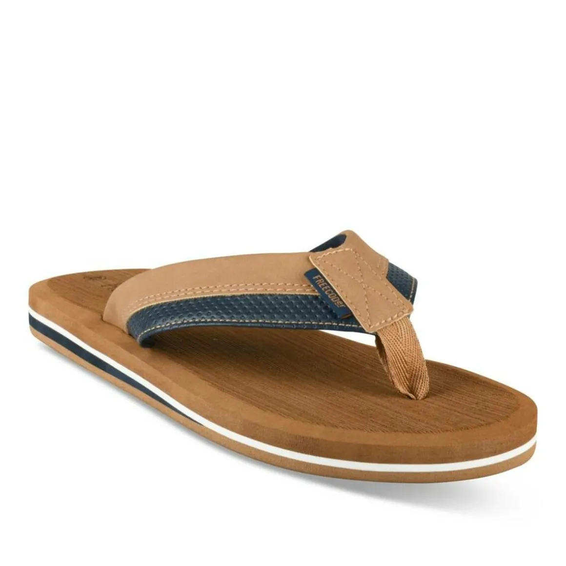 Teenslippers KASTANJEBRUIN