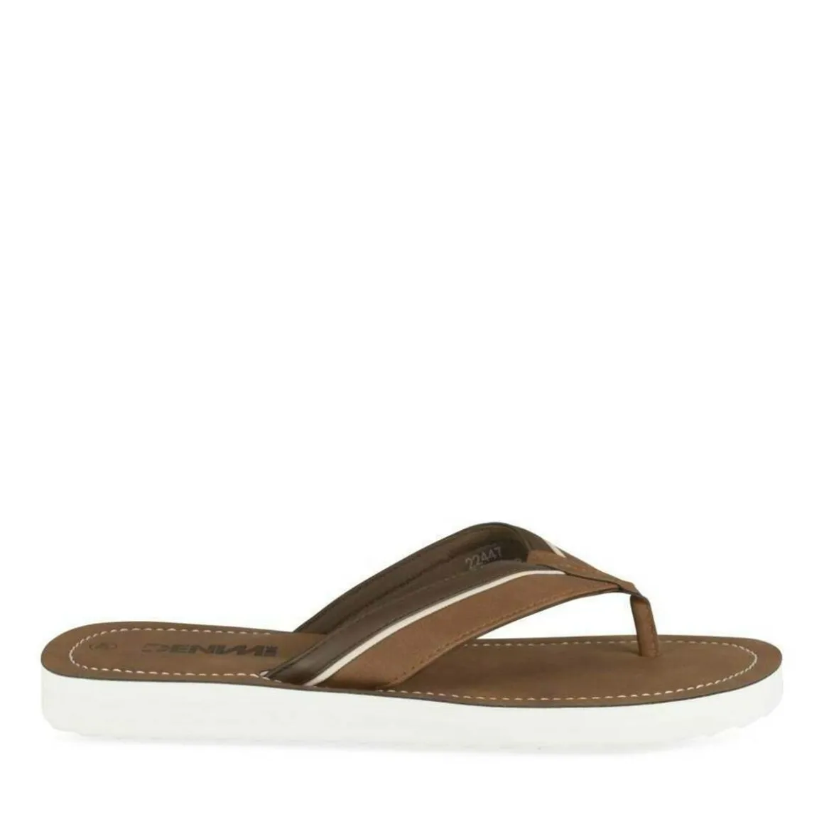 Teenslippers KASTANJEBRUIN