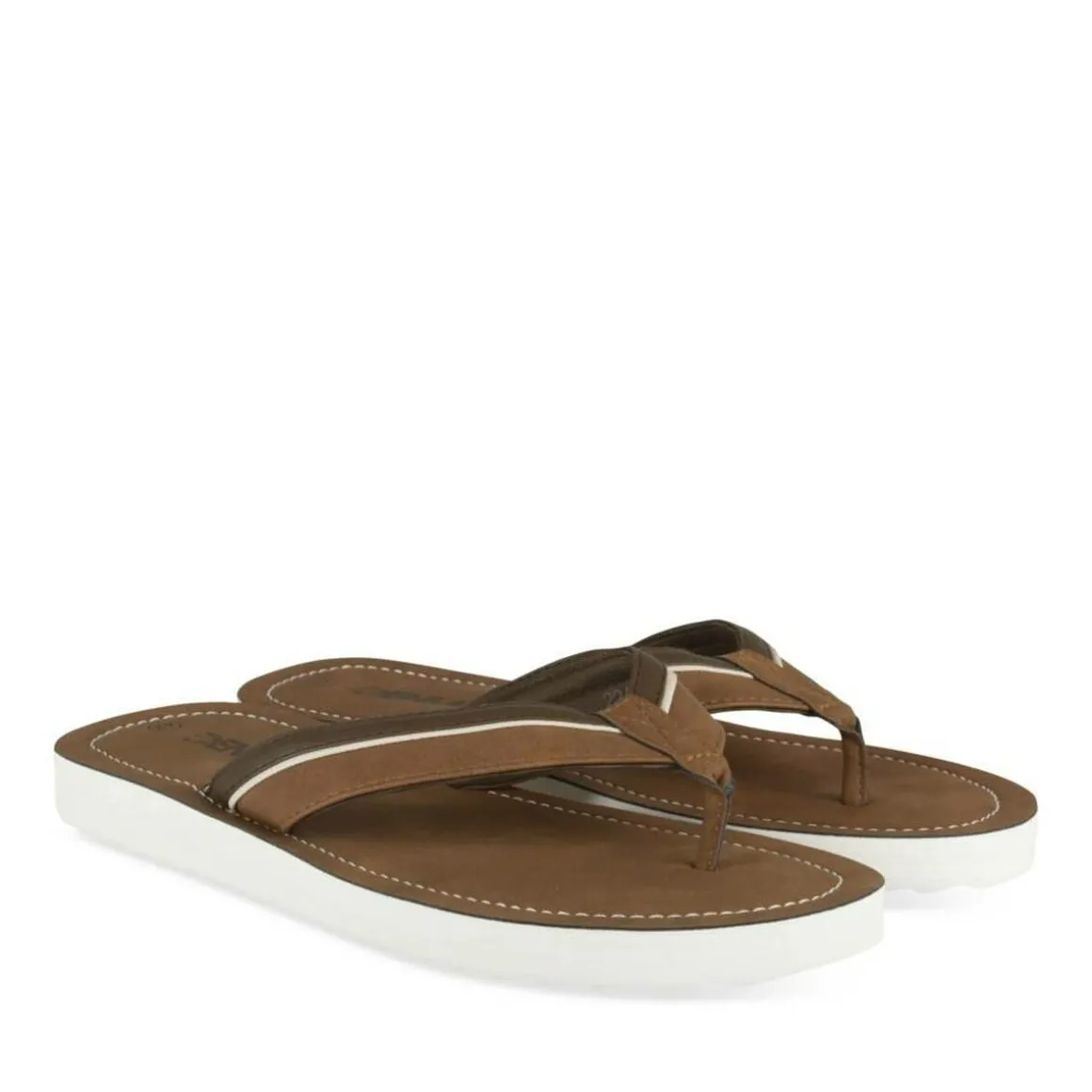 Teenslippers KASTANJEBRUIN
