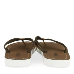Teenslippers KASTANJEBRUIN