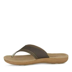 Teenslippers KASTANJEBRUIN