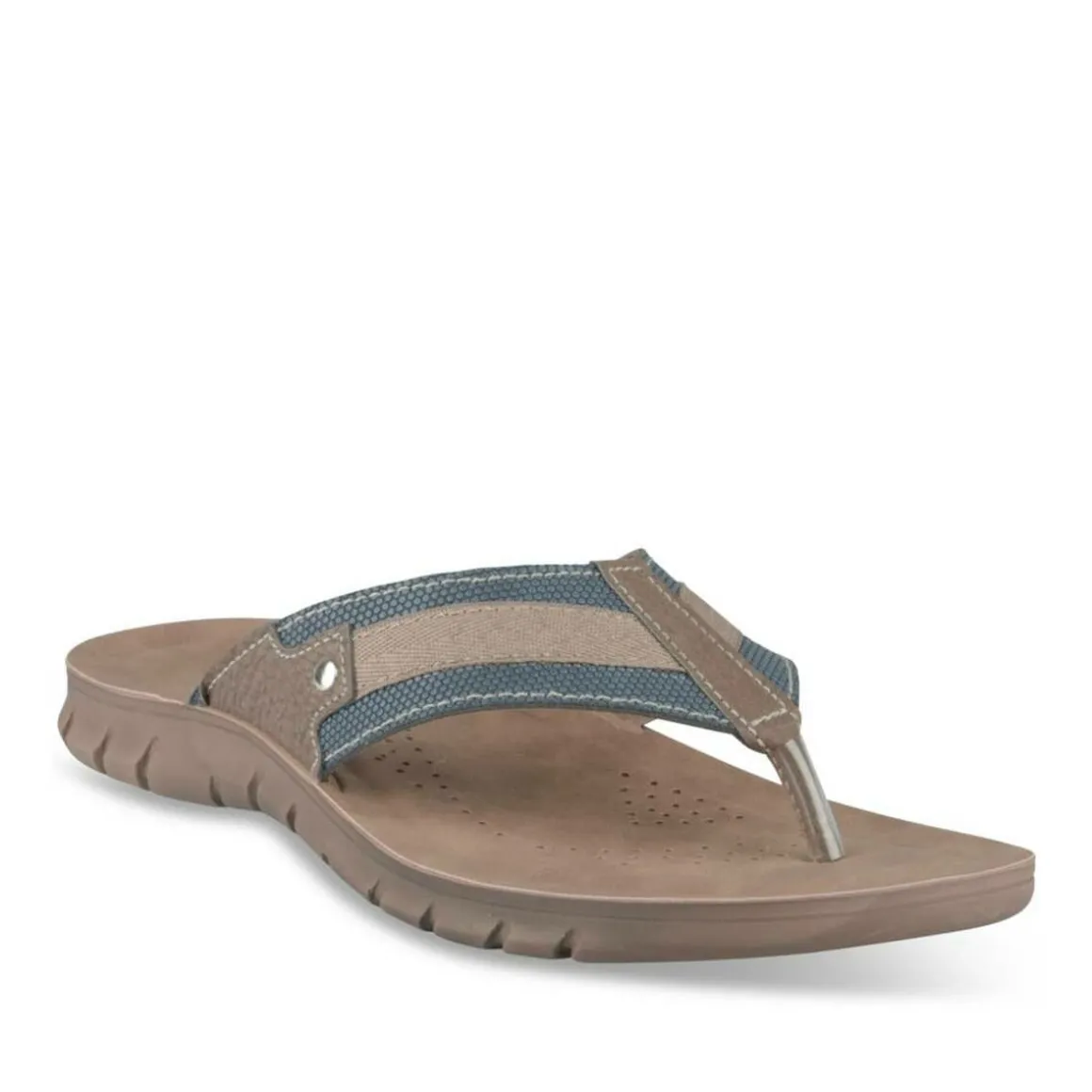 Teenslippers KASTANJEBRUIN NEOSOFT RELAX
