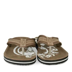 Teenslippers KASTANJEBRUIN