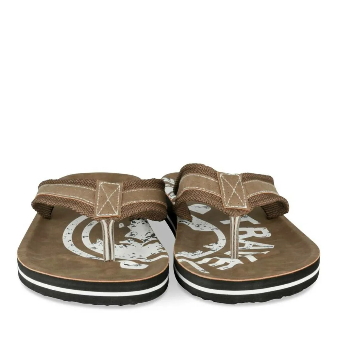 Teenslippers KASTANJEBRUIN