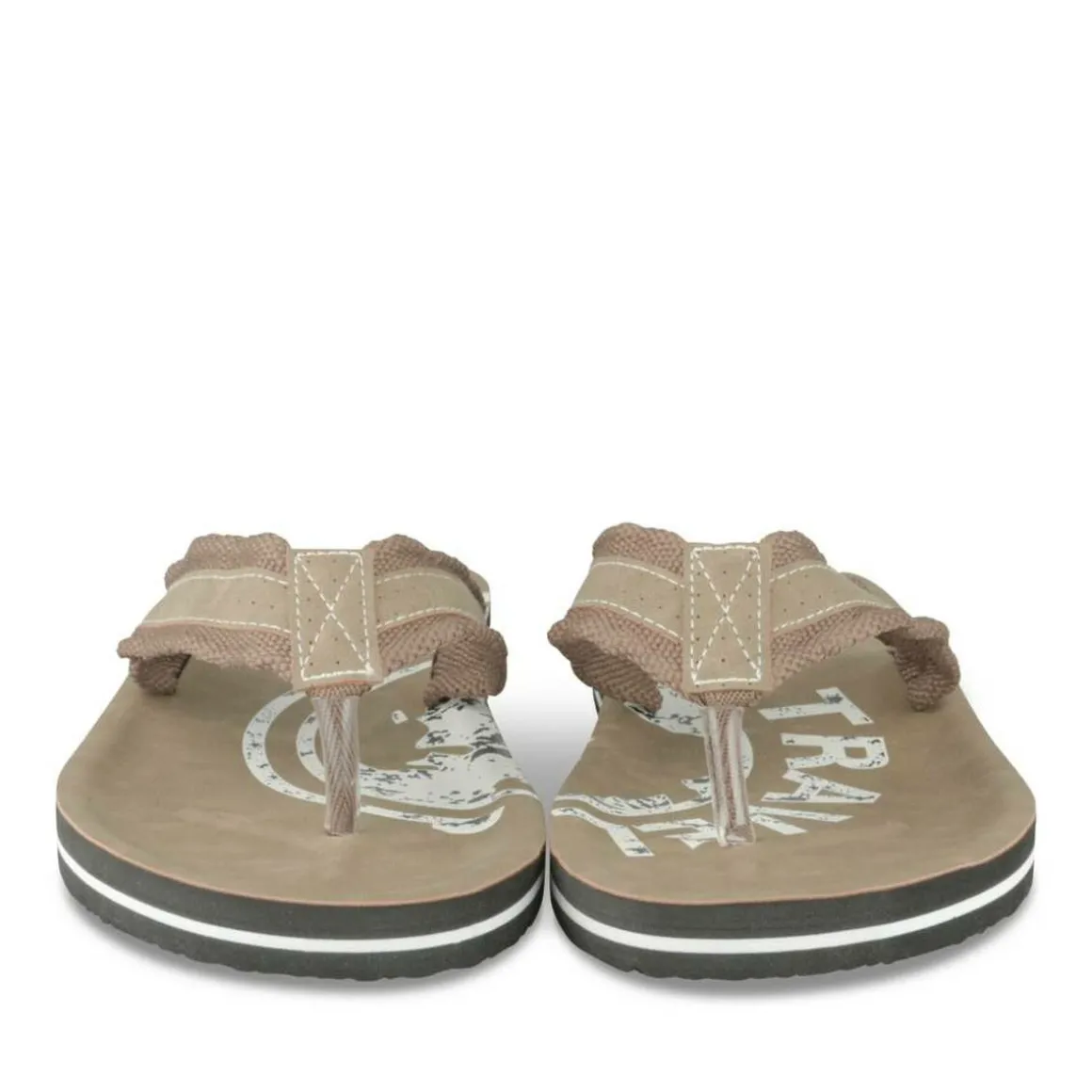 Teenslippers KASTANJEBRUIN