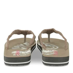 Teenslippers KASTANJEBRUIN