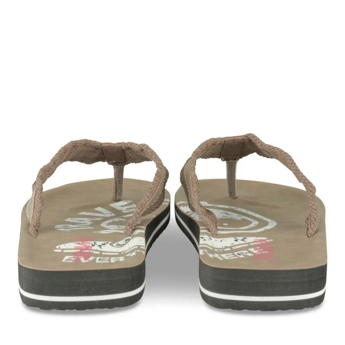 Teenslippers KASTANJEBRUIN