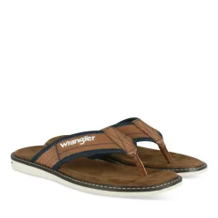 Teenslippers KASTANJEBRUIN