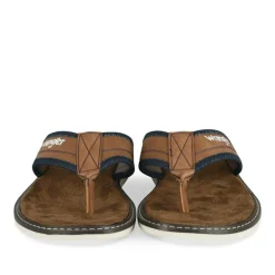 Teenslippers KASTANJEBRUIN