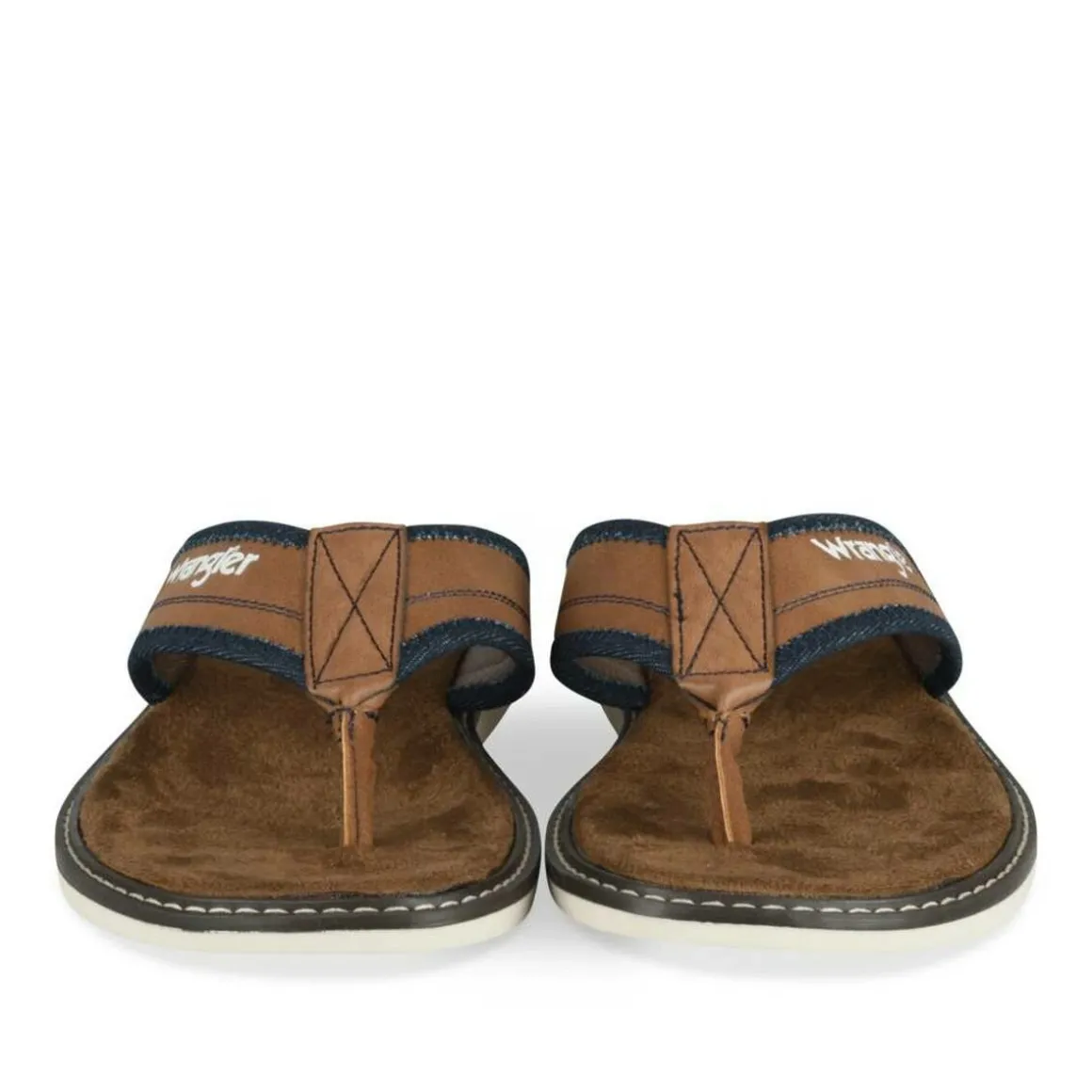 Teenslippers KASTANJEBRUIN