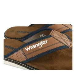 Teenslippers KASTANJEBRUIN