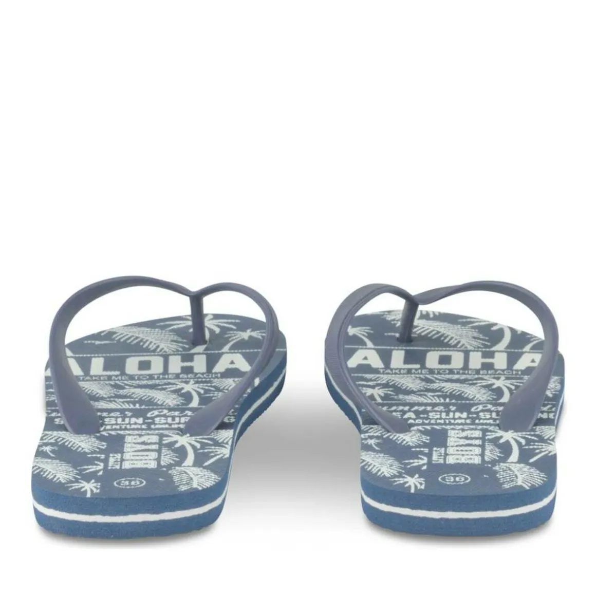 Teenslippers NAVY LITTLE BOYS
