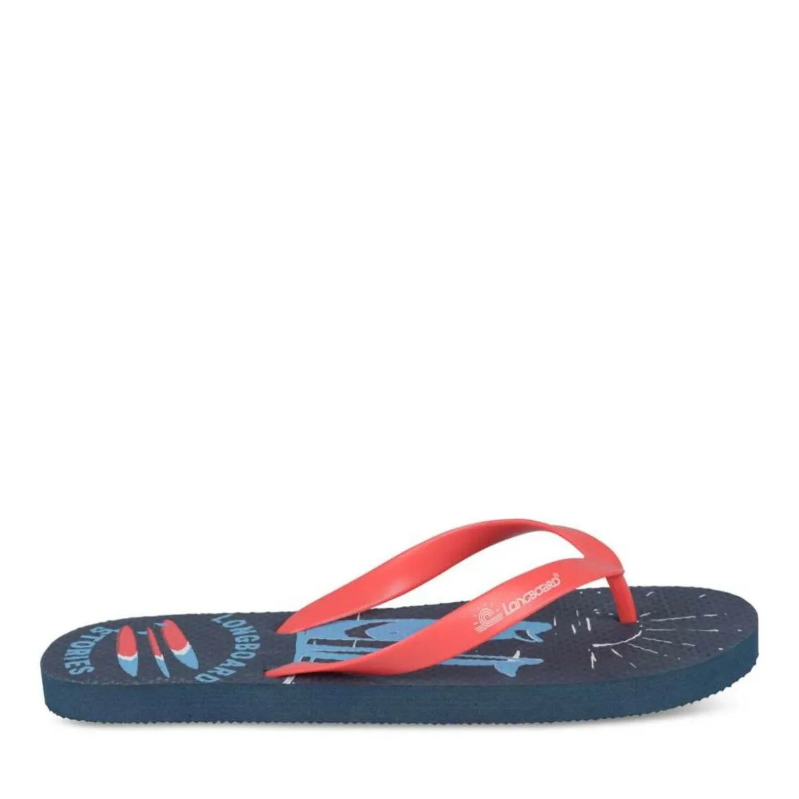 Teenslippers NAVY LONGBOARD