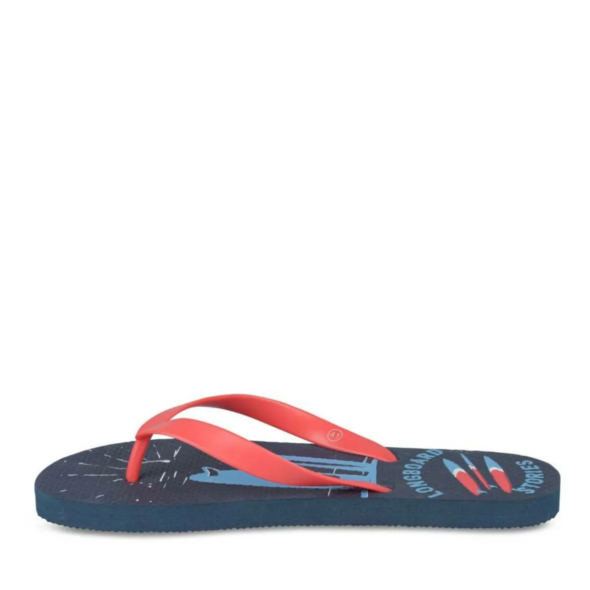 Teenslippers NAVY LONGBOARD